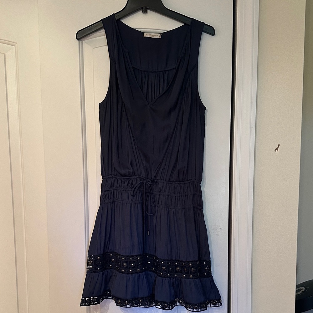Ramy Brook Midnight Blue Sleeveless Mini Dress
